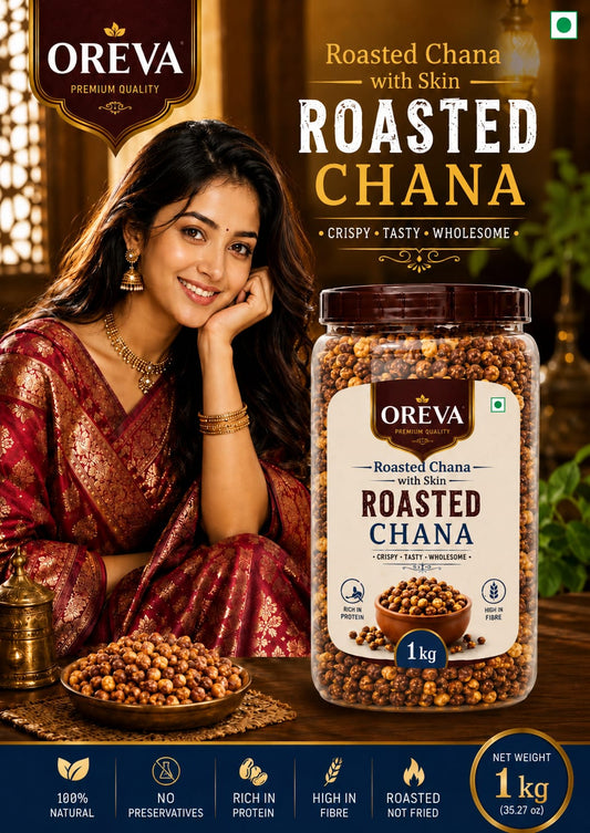 Roasted Chana with skin